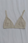 BASERANGE Mississippi bra narrow series collection bamboo fiber bamboo cotton soft underwear France BAS-BRMI-VI-AU24-UNDYED